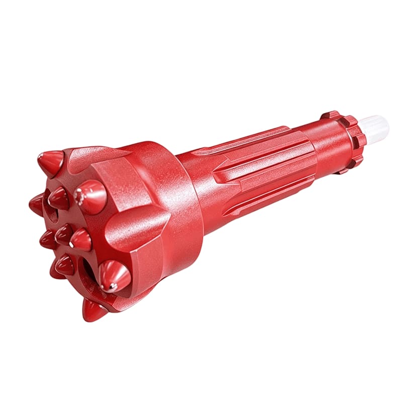 90mm DHD3.5-90 DTH Drill Bit with Premium PDC Cutters for Quarrying & Construction Drilling