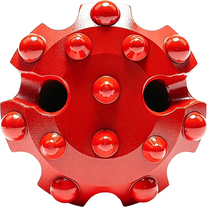 115mm DHD340A-115 DTH Drill Bit Reinforced with Embedded PDC Cutters