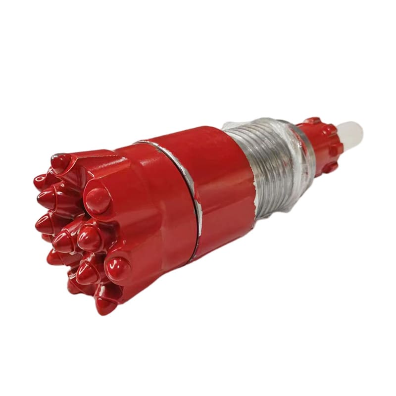90mm DHD3.5-90 Concave Face DTH Drill Bit Reinforced with Embedded PDC Cutters