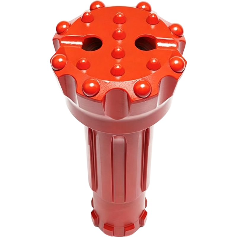 152mm DHD350R-152 Flat Face DTH Drill Bit Reinforced with Embedded PDC Cutters for Water Well Drilling