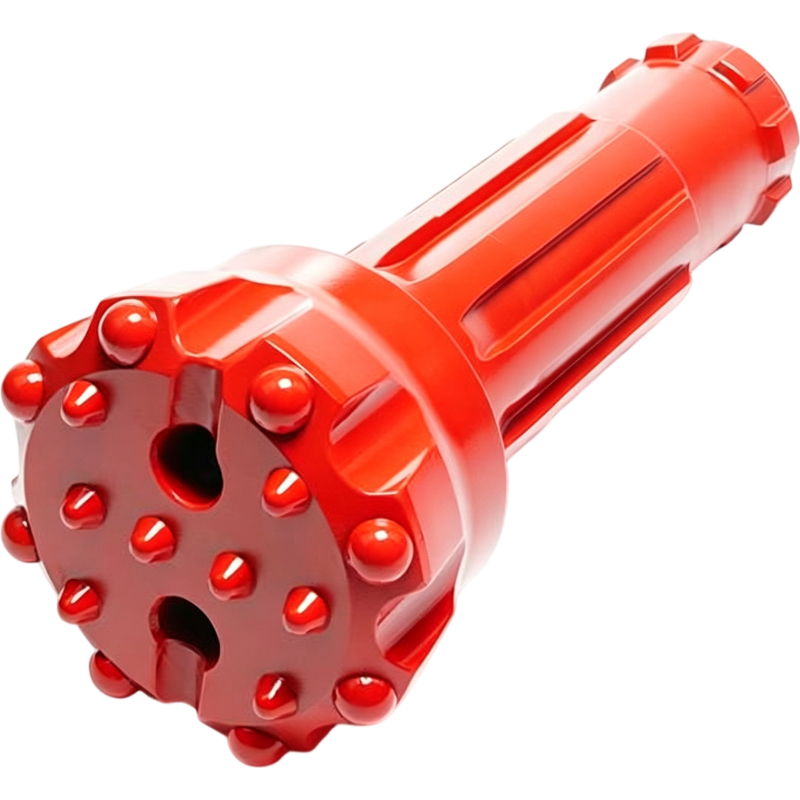 152mm DHD350R-152 Flat Face DTH Drill Bit Reinforced with Embedded PDC Cutters for Water Well Drilling