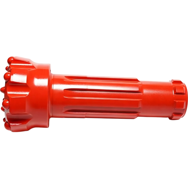 152mm DHD350R-152 Flat Face DTH Drill Bit Reinforced with Embedded PDC Cutters for Water Well Drilling