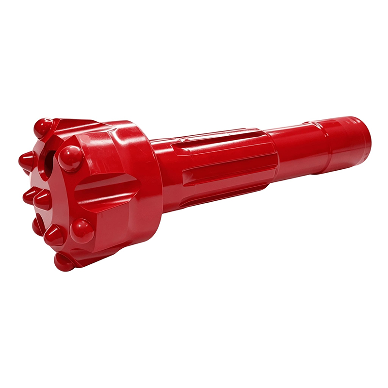 90mm COP32-90 Concave DTH Drill Bit Reinforced with Embedded PDC Cutters for Diamond Wire Saw Hole Drilling
