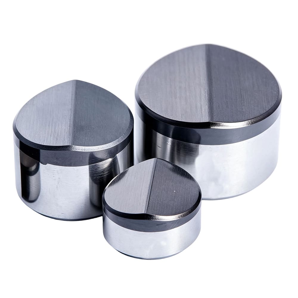 19mm RC1916 PDC Ridged Cutter | Polycrystalline Diamond Compact Cutter for Oil & Gas Drilling