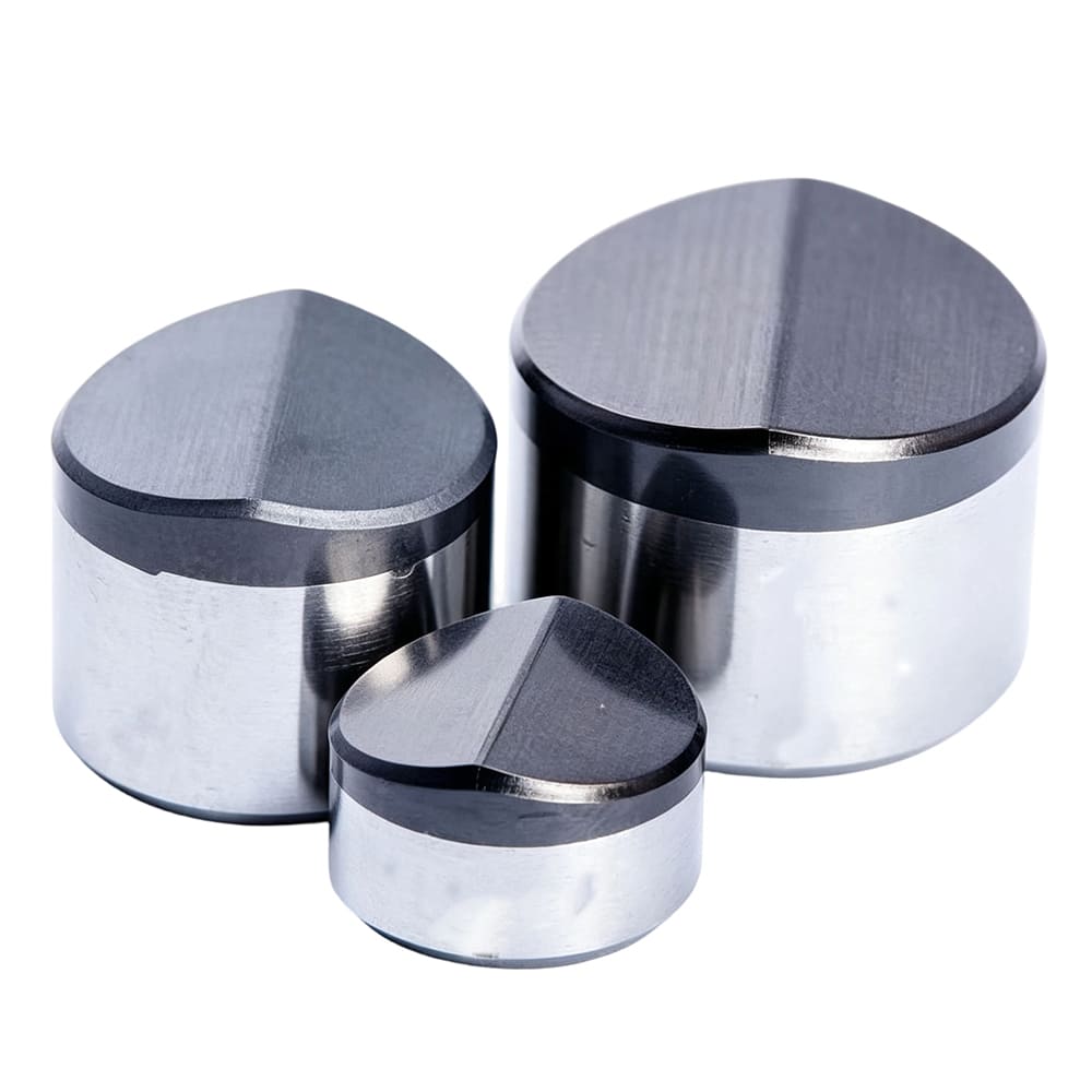 19mm RC1916 PDC Ridged Cutter | Polycrystalline Diamond Compact Cutter for Oil & Gas Drilling