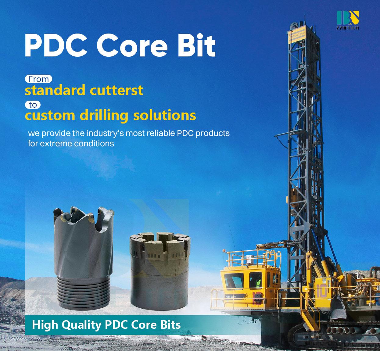 PDC core bits PDC
