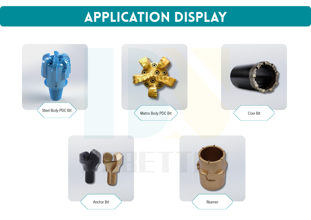 PDC ridged cutters PDC ridged cutters