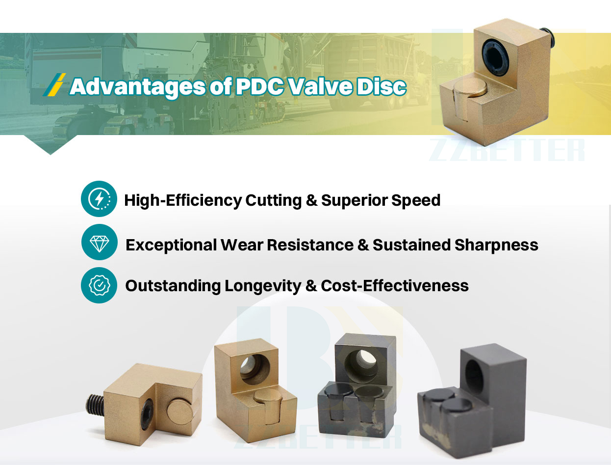 PDC for road milling PDC for road milling