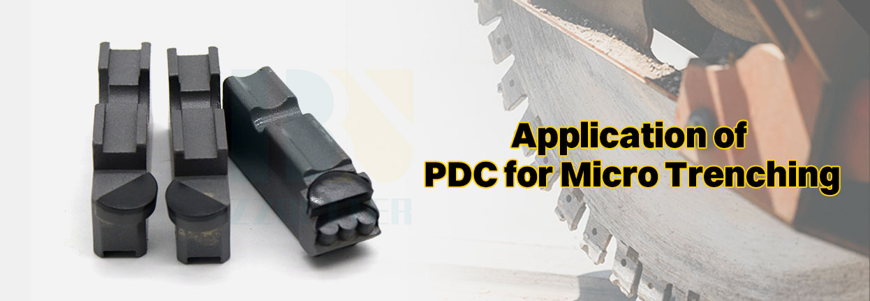 PDC for microtrenching Type 1