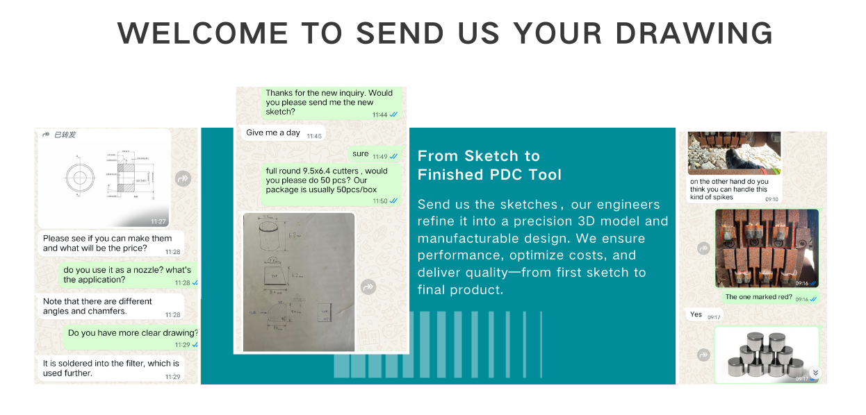 Customized PDC Tools
