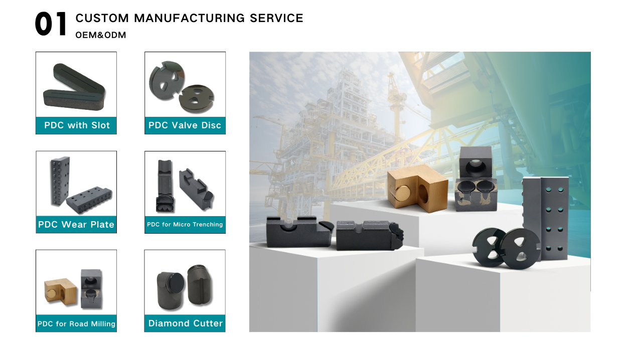 Customized PDC Tools