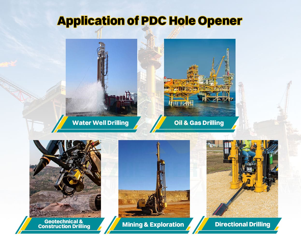 PDC Hole Opener PDC Hole Opener