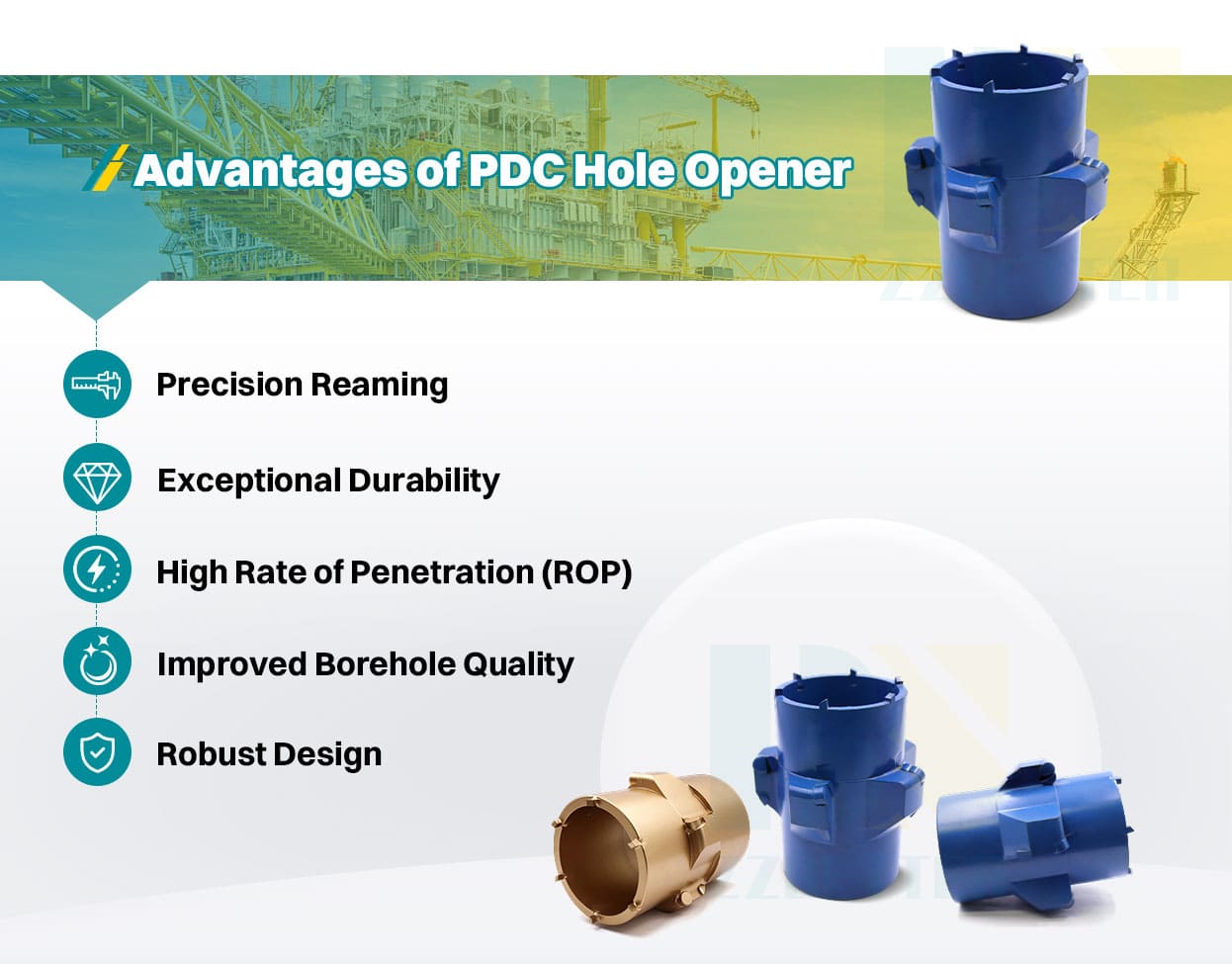 PDC Hole Opener PDC Hole Opener