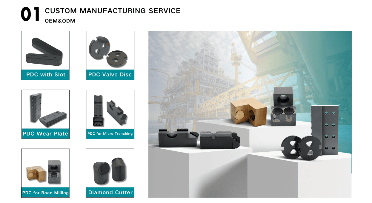Customized PDC Tools Customized PDC Tools