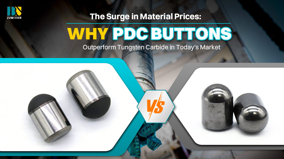 The Surge in Material Prices: Why PDC Buttons Outperform Tungsten Carbide in Today's Market