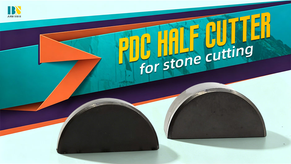 PDC Half Cutter for Stone Cutting