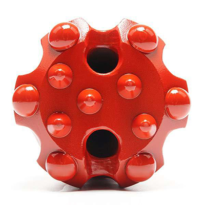 90mm DTH hammer bit DHD3.5-90 DHD3.5 shank flat face with dome and ballistic buttons