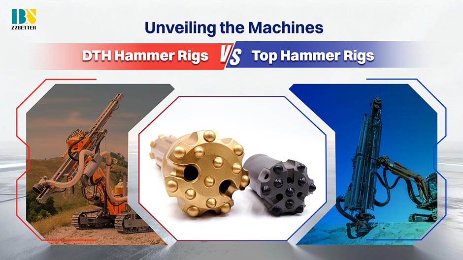 Unveiling the Machines: DTH Hammer Rigs vs. Top Hammer Rigs Unveiling the Machines: DTH Hammer Rigs vs. Top Hammer Rigs
