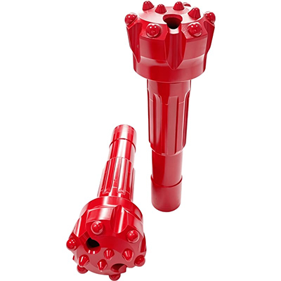 90mm COP32-90 concave DTH drill bit reinforced with embedded premium PDC cutters 90mm COP32-90 concave DTH drill bit reinforced with embedded premium PDC cutters